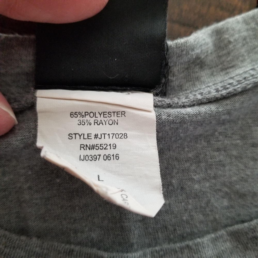 California Bear Tee Large Gray Graphic print - Picture 5 of 6